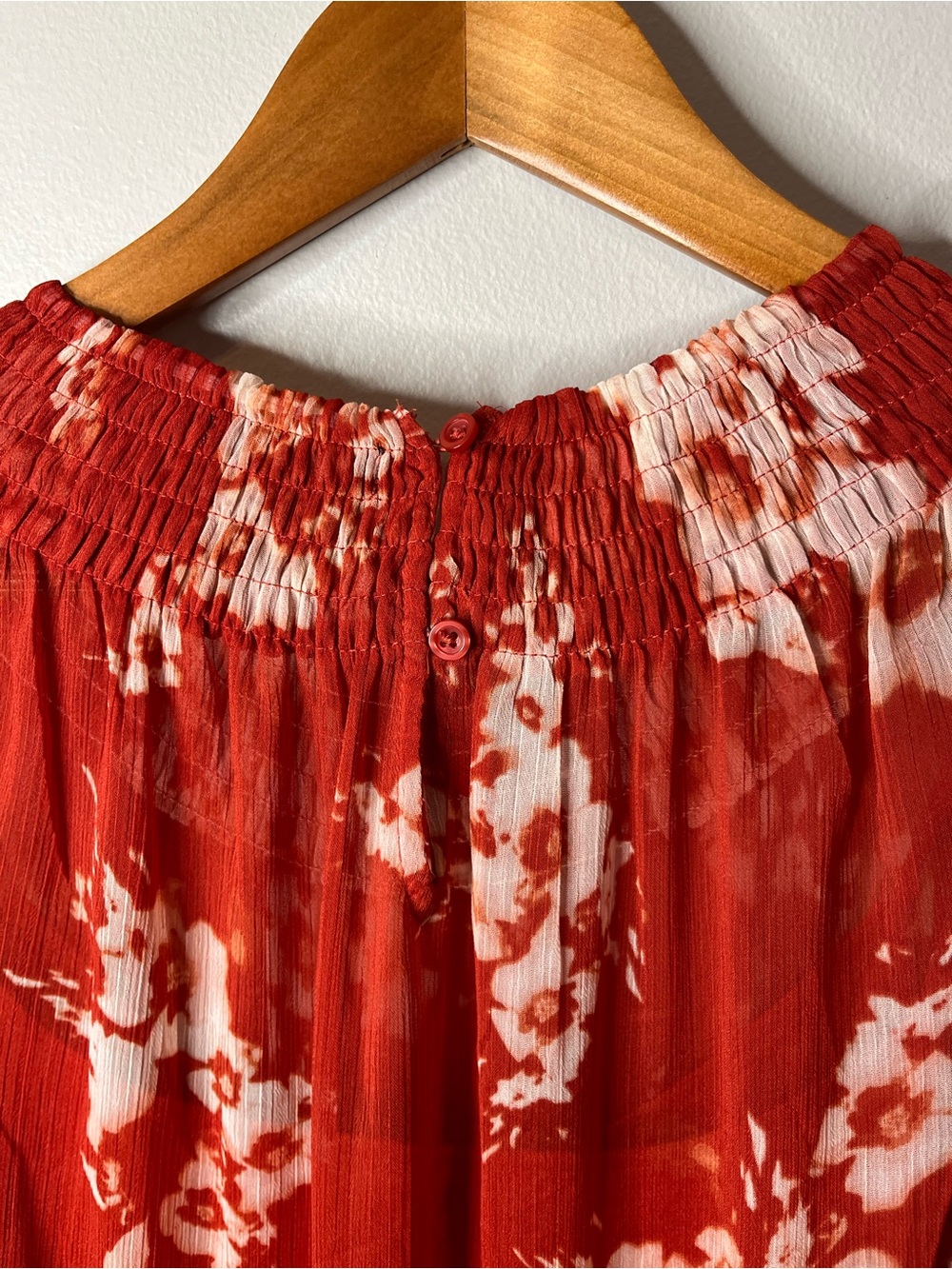 Simply Vera Vera Wang Sleeveless Orange Floral Chiffon Maxi Dress With Slip - Picture 5 of 7